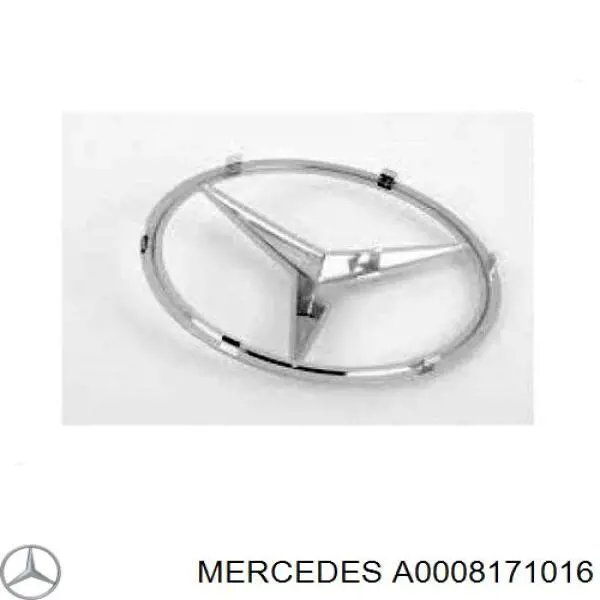 A0008171016 Mercedes Emblemat na atrapę chłodnicy