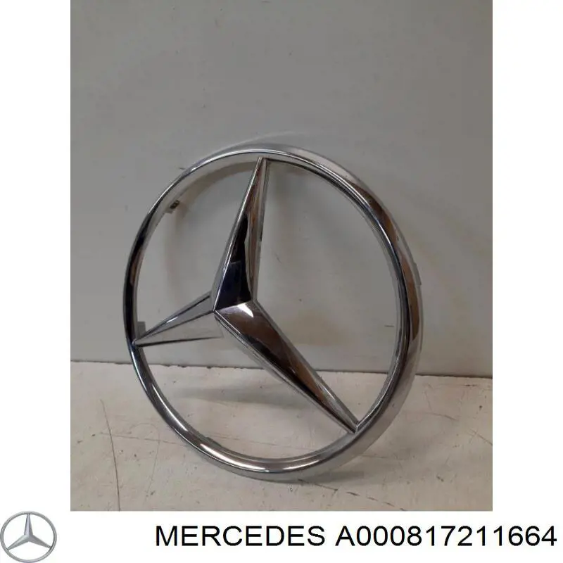 A000817211664 Mercedes Emblemat na atrapę chłodnicy