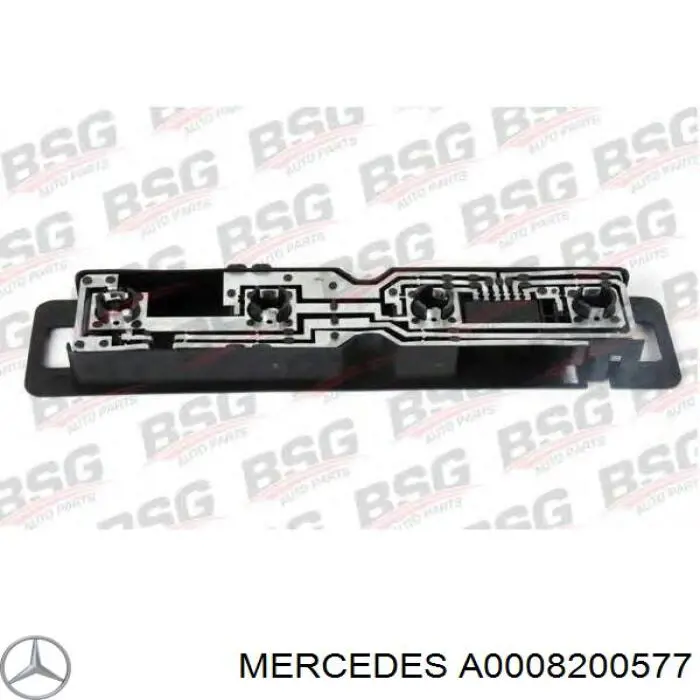 A0008200577 Mercedes Płyta lampy zespolonej tylnej kontaktowa