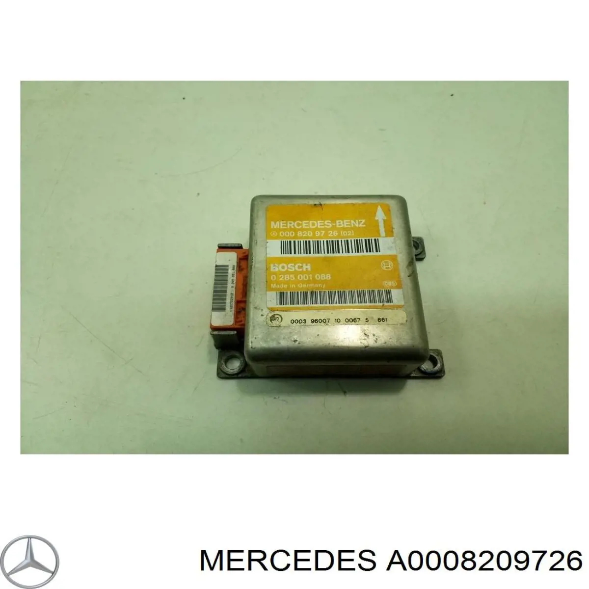 A0008209726 Mercedes czujnik airbag przedni