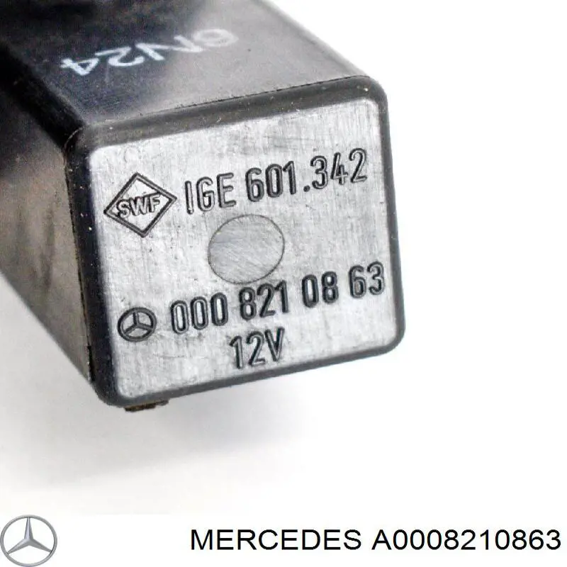Przekaźnik sterownika wycieraczek Mercedes A0008210863 cena, od 45,99 USD
