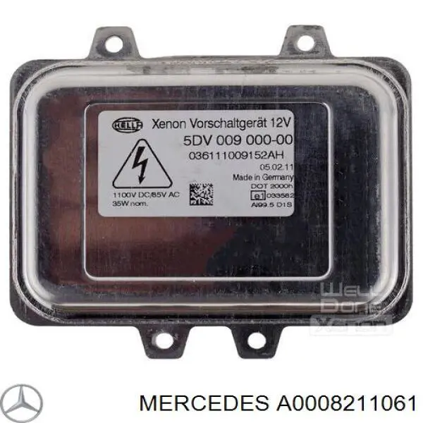 A0008211061 Mercedes ksenon, sterownik