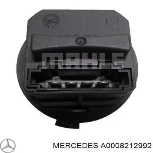 Rezystor wentylatora nagrzewnicy (ogrzewacza kabiny) Mercedes A0008212992 cena, od 55,82 USD