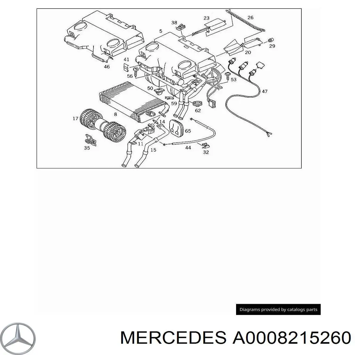 A0008215260 Mercedes 