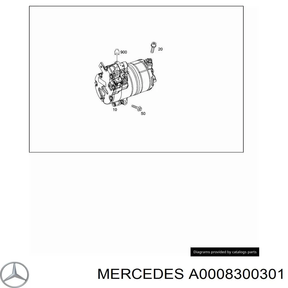 A0032305111 Mercedes sprężarka klimatyzacji