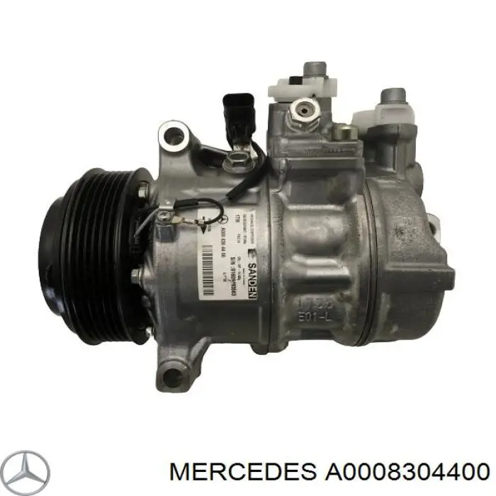 Sprężarka klimatyzacji Mercedes A0008304400 cena, od 262,20 USD