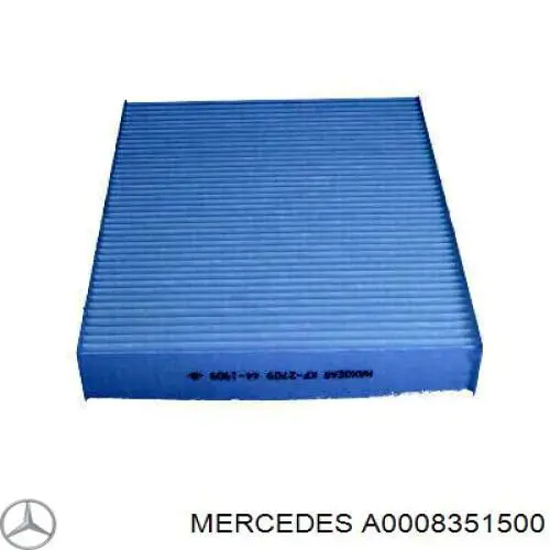 A0008351500 Mercedes Filtr kabiny