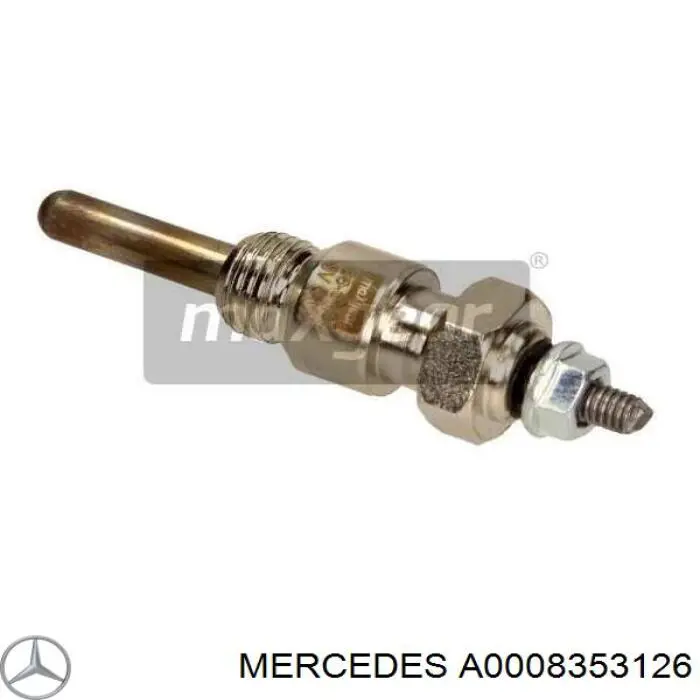 Świeca żarowa Mercedes A0008353126 cena, od 9,13 USD