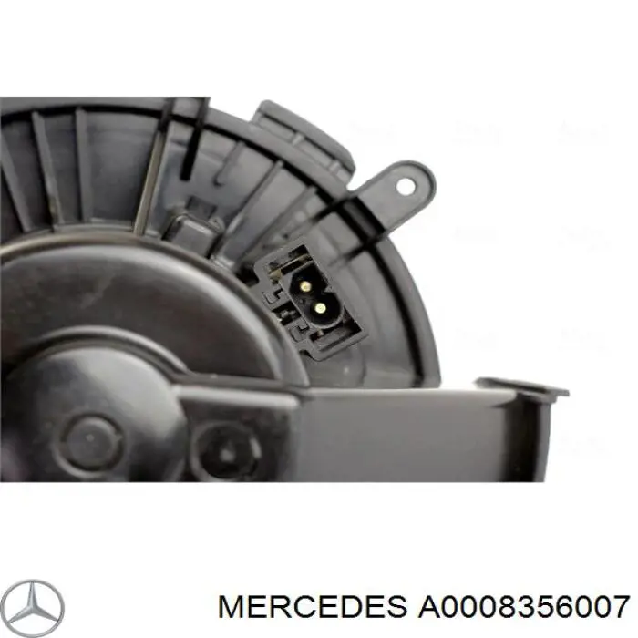 Silniczek wentylatora nagrzewnicy (ogrzewacza wnętrza) Mercedes A0008356007 cena, od 71,88 USD