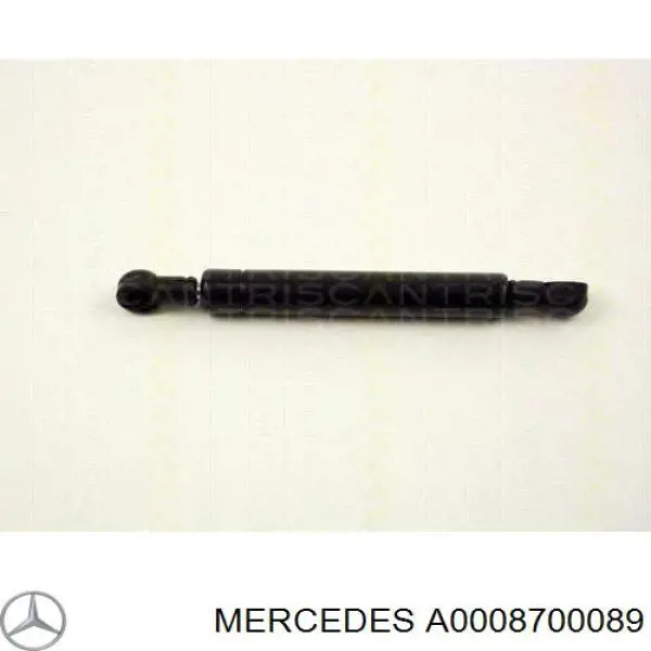A0008700089 Mercedes Rezystor wentylatora nagrzewnicy (ogrzewacza kabiny)