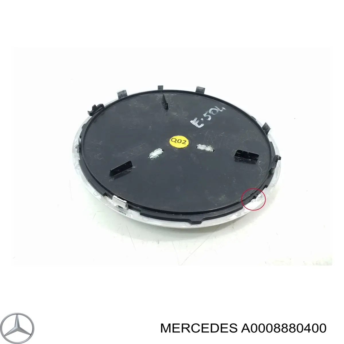 Emblemat na atrapę chłodnicy A0008880400 Mercedes