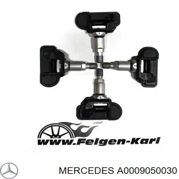 Czujnik ciśnienia w oponach A0009050030 Mercedes