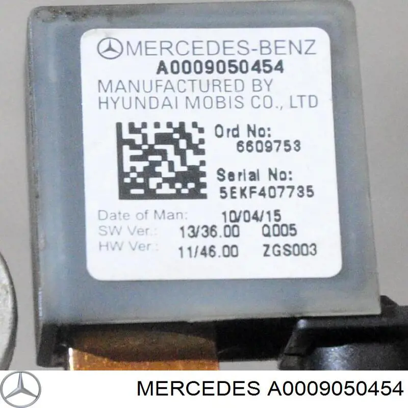 Przewód masowy akumulatora Mercedes A0009050454 cena, od 53,33 USD