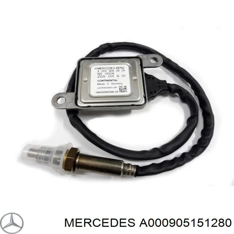 A000905151280 Mercedes Czujnik tlenków azotu NOX