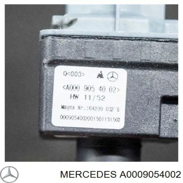 Kamera systemu zapewnienia widoczności Mercedes A0009054002 cena, od 473,02 USD