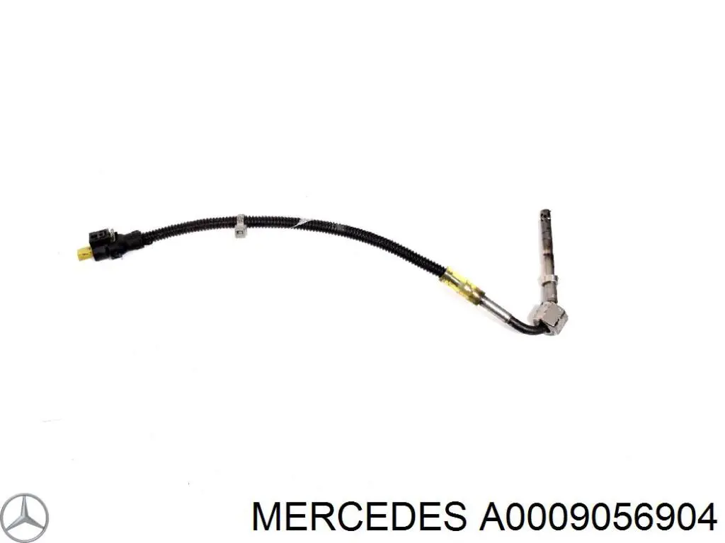 A0009056904 Mercedes Czujnik temperatury spalin, filtra cząstek stałych