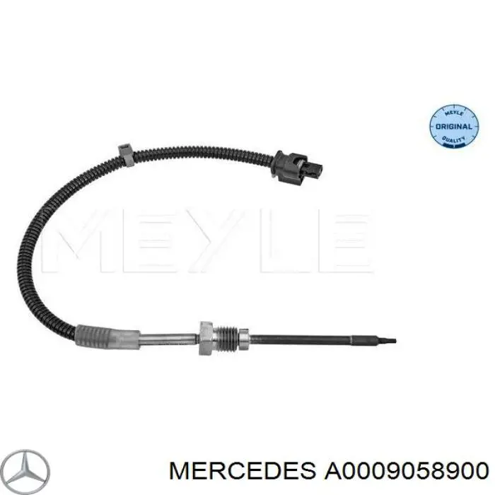Czujnik temperatury spalin, w katalizatorze Mercedes A0009058900 cena, od 36,60 USD
