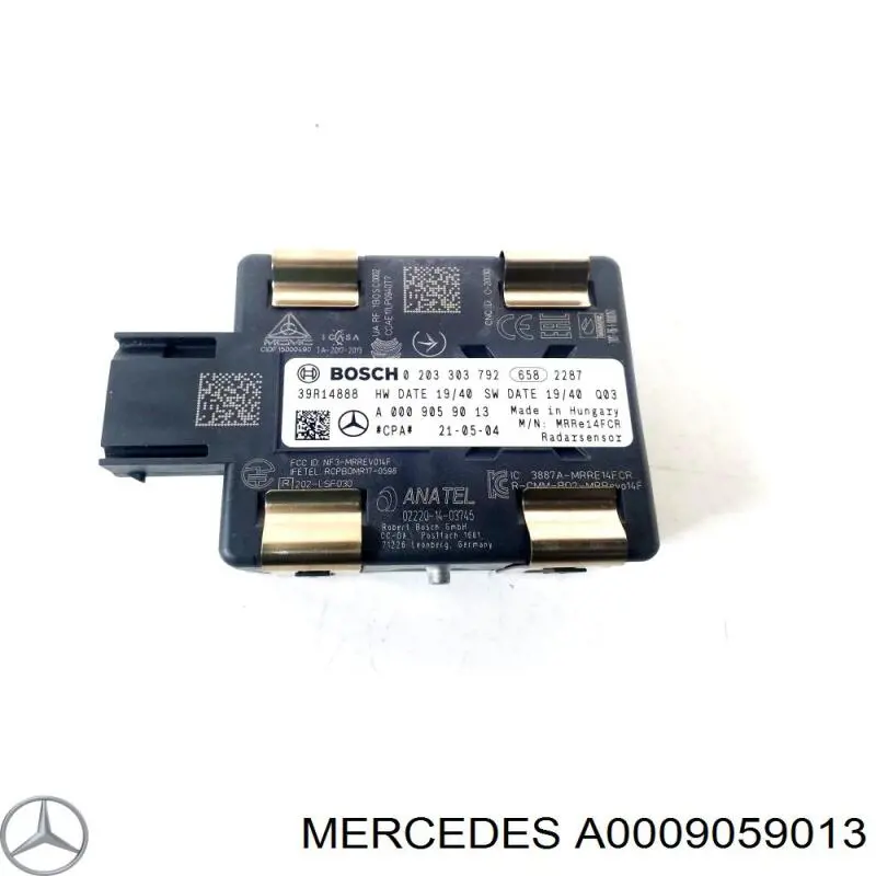 A0009059013 Mercedes Czujnik Radarowy odległości