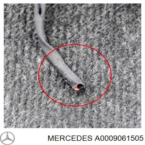 Do koszyka A0009061505 Mercedes Klema akumulatora