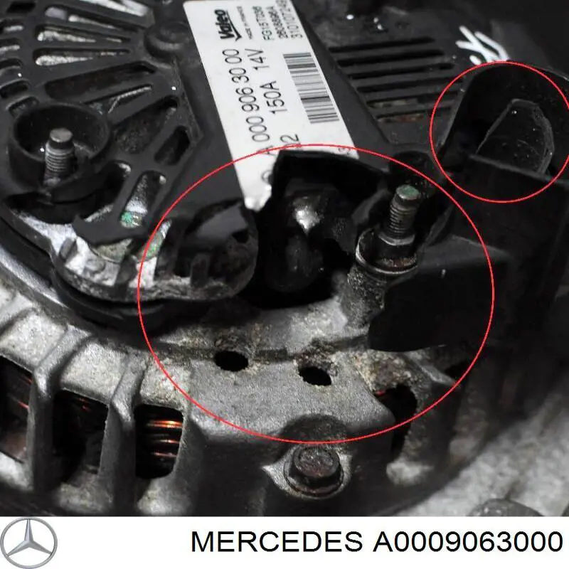 Alternator Mercedes A0009063000 cena, od 209,63 USD