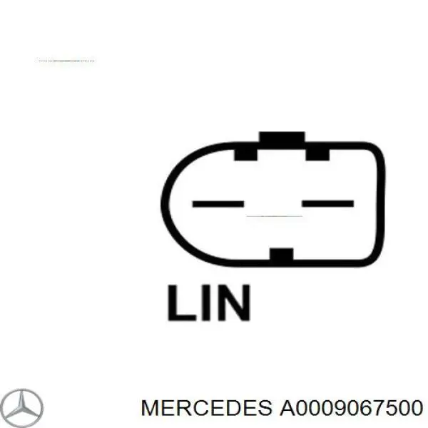 Alternator A0009067500 Mercedes