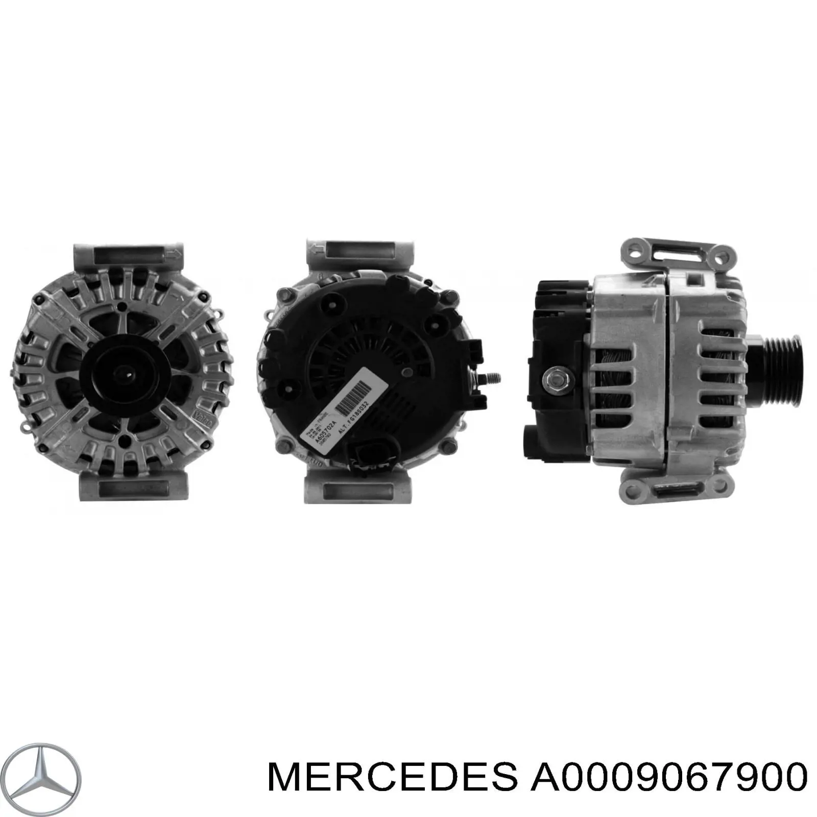 Alternator Mercedes A0009067900 cena, od 233,49 USD