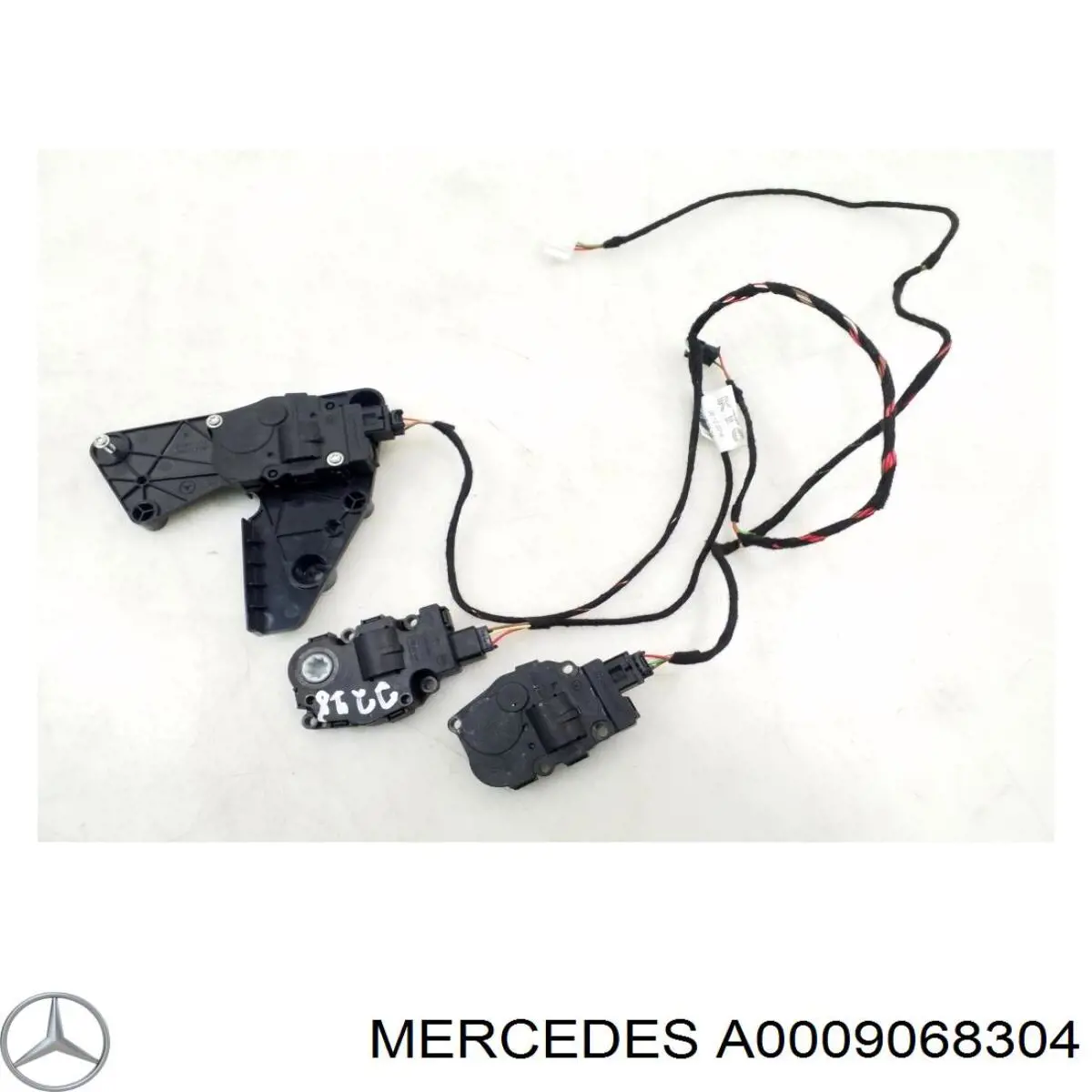 Silniczek sterujący klapą recyrkulacji powietrza Mercedes A0009068304 cena, od 62,99 USD