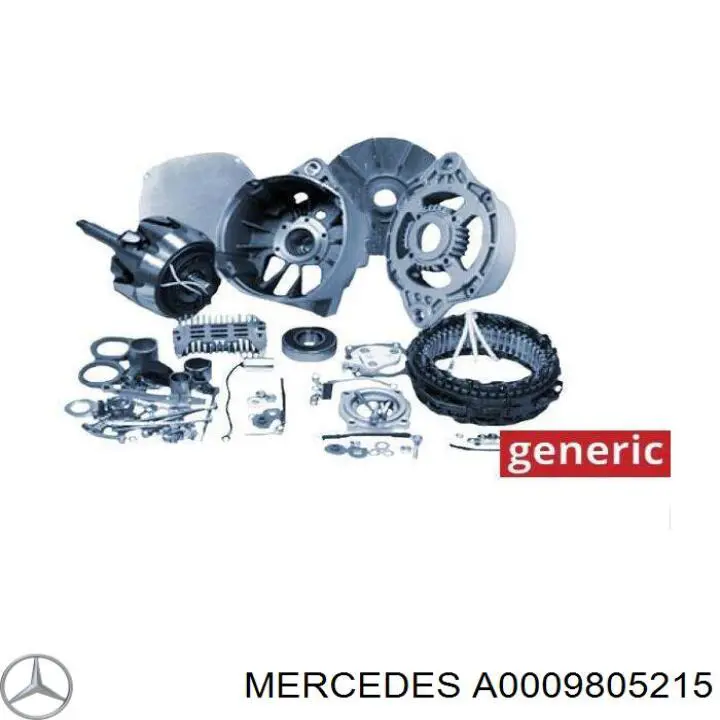 Łożysko alternatora Mercedes 0009805215 cena, od 184,91 USD