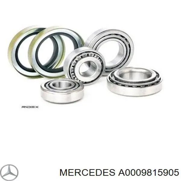 A0009815905 Mercedes Łożysko zewnętrzne piasty przedniej