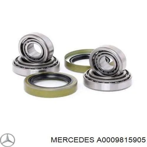Do koszyka A0009815905 Mercedes Łożysko zewnętrzne piasty przedniej