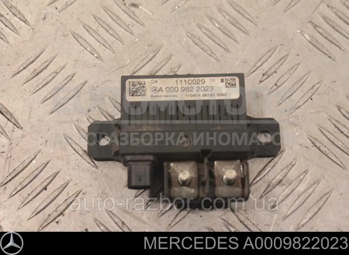 Przekaźnik kontroli ładowania akumulatora Mercedes A0009822023 cena, od 81,72 USD