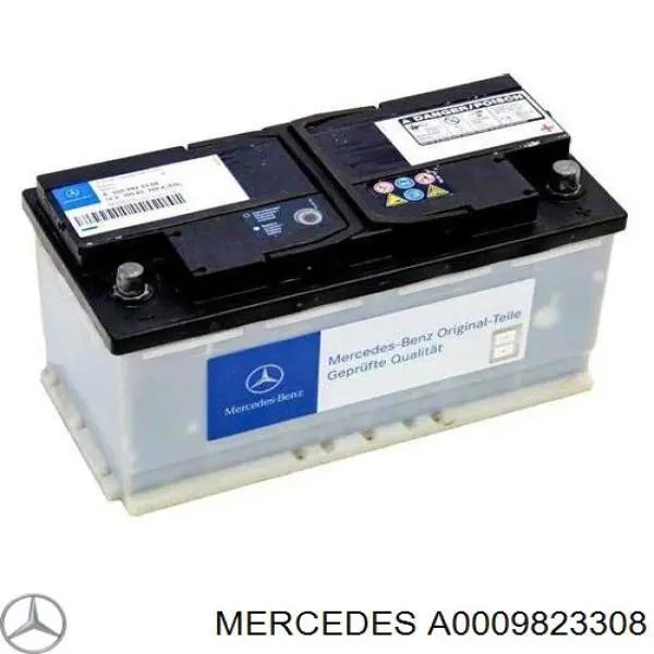 Do koszyka A0009823308 Mercedes Bateria (akumulator)