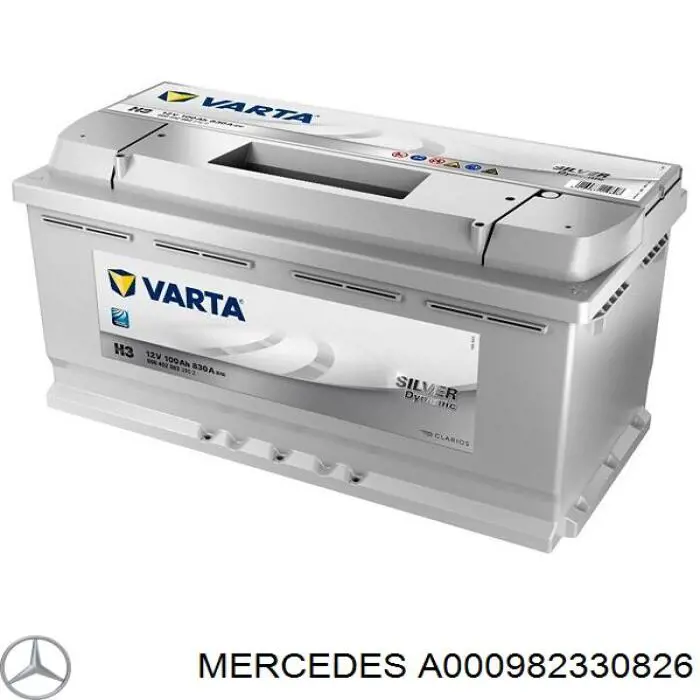 Bateria (akumulator) A000982330826 Mercedes