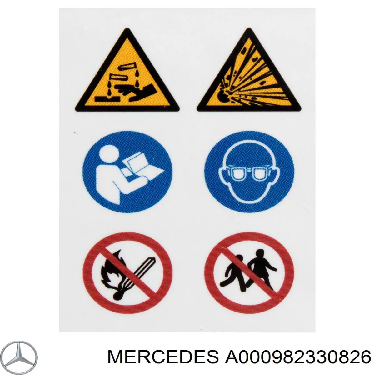 Bateria (akumulator) Mercedes A000982330826 cena, od 419,32 USD