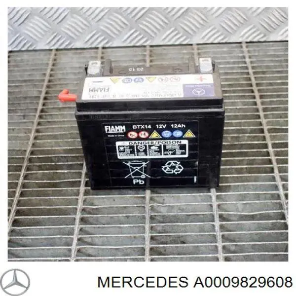 Bateria (akumulator) Mercedes A0009829608 cena, od 71,51 USD