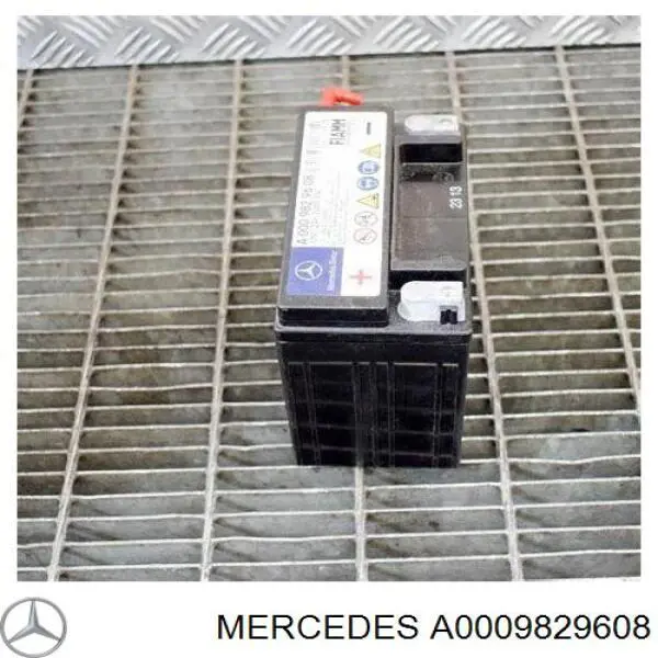 Do koszyka A0009829608 Mercedes Bateria (akumulator)