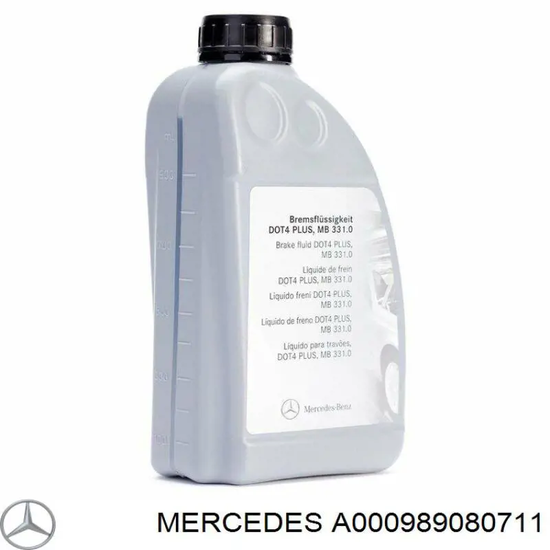 Płyn hamulcowy Mercedes A000989080711 cena, od 11,70 USD