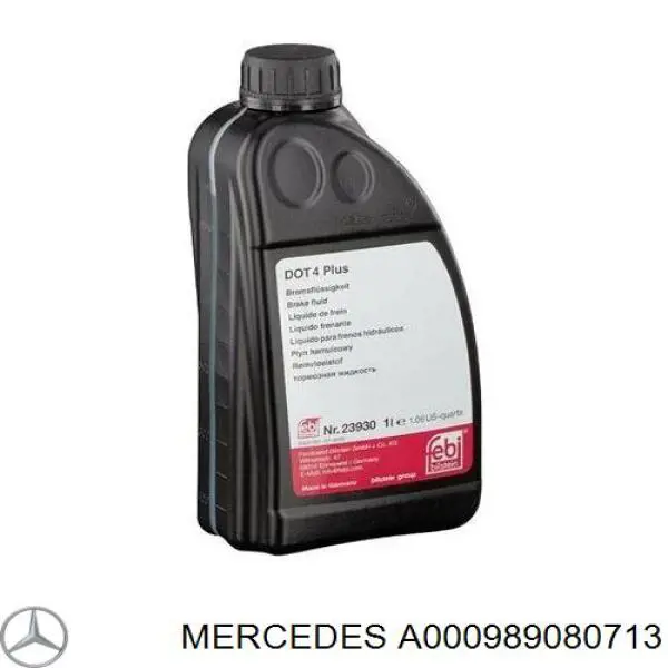 Do koszyka A000989080713 Mercedes Płyn hamulcowy