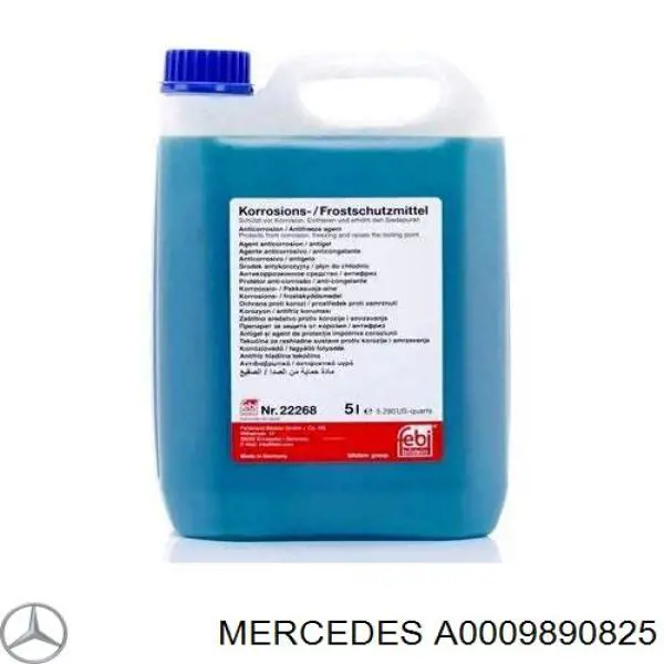 Do koszyka A0009890825 Mercedes Ciecz chłodząca
