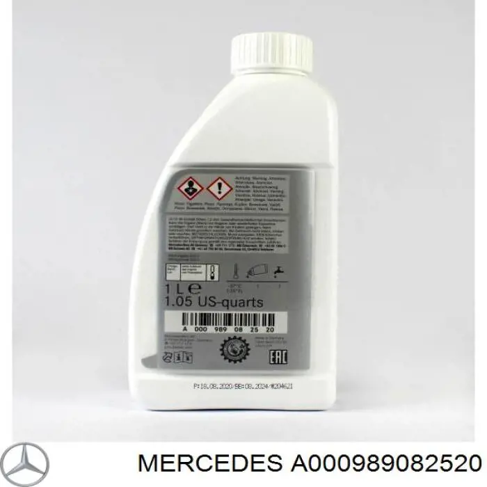 Ciecz chłodząca Mercedes A000989082520 cena, od 13,65 USD