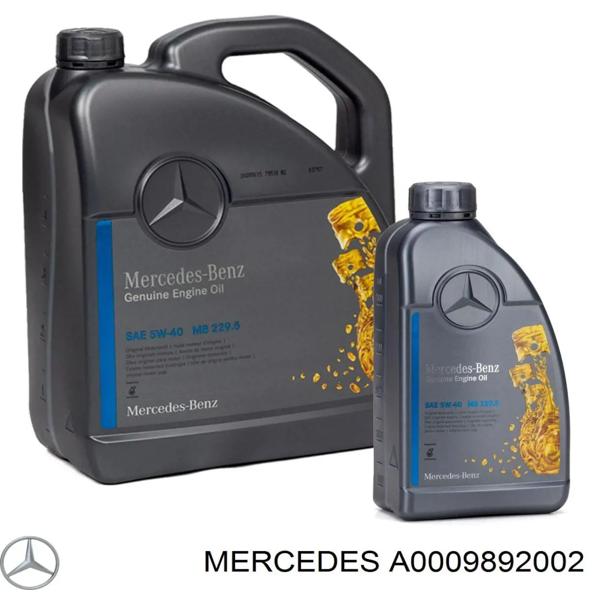 A0009892002 Mercedes Olej przekładniowy