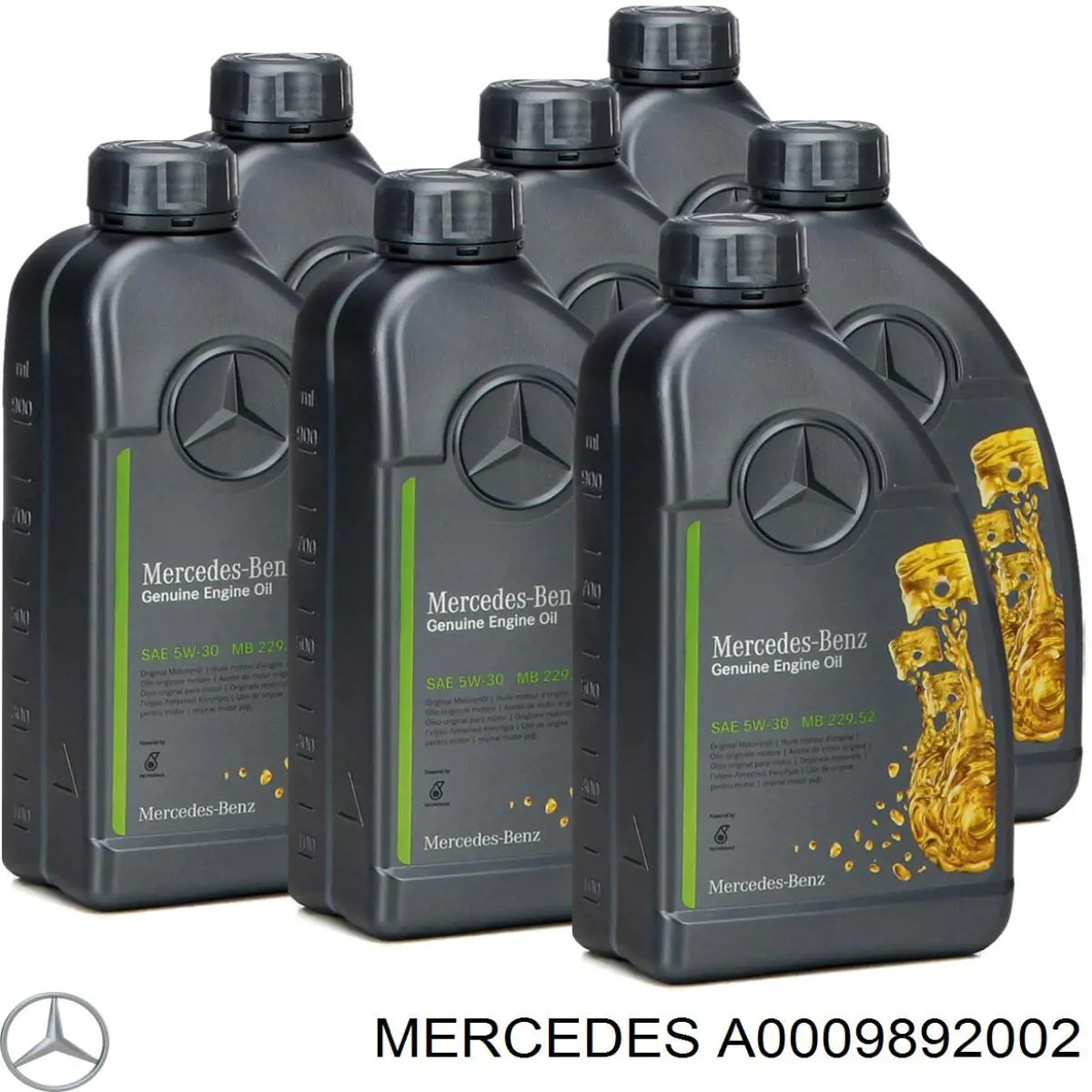 Olej przekładniowy Mercedes A0009892002 cena, od 34,07 USD