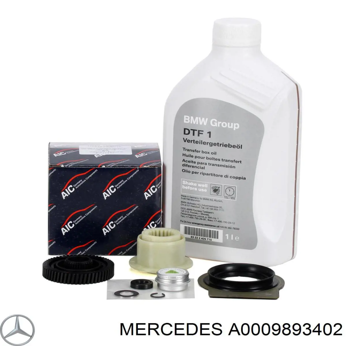 Do koszyka A0009893402 Mercedes Olej przekładniowy