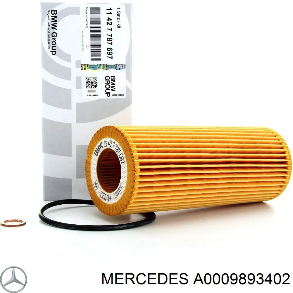 A0009893402 Mercedes Olej przekładniowy