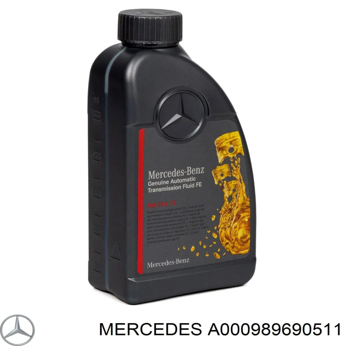 Olej przekładniowy Mercedes A000989690511 cena, od 27,64 USD