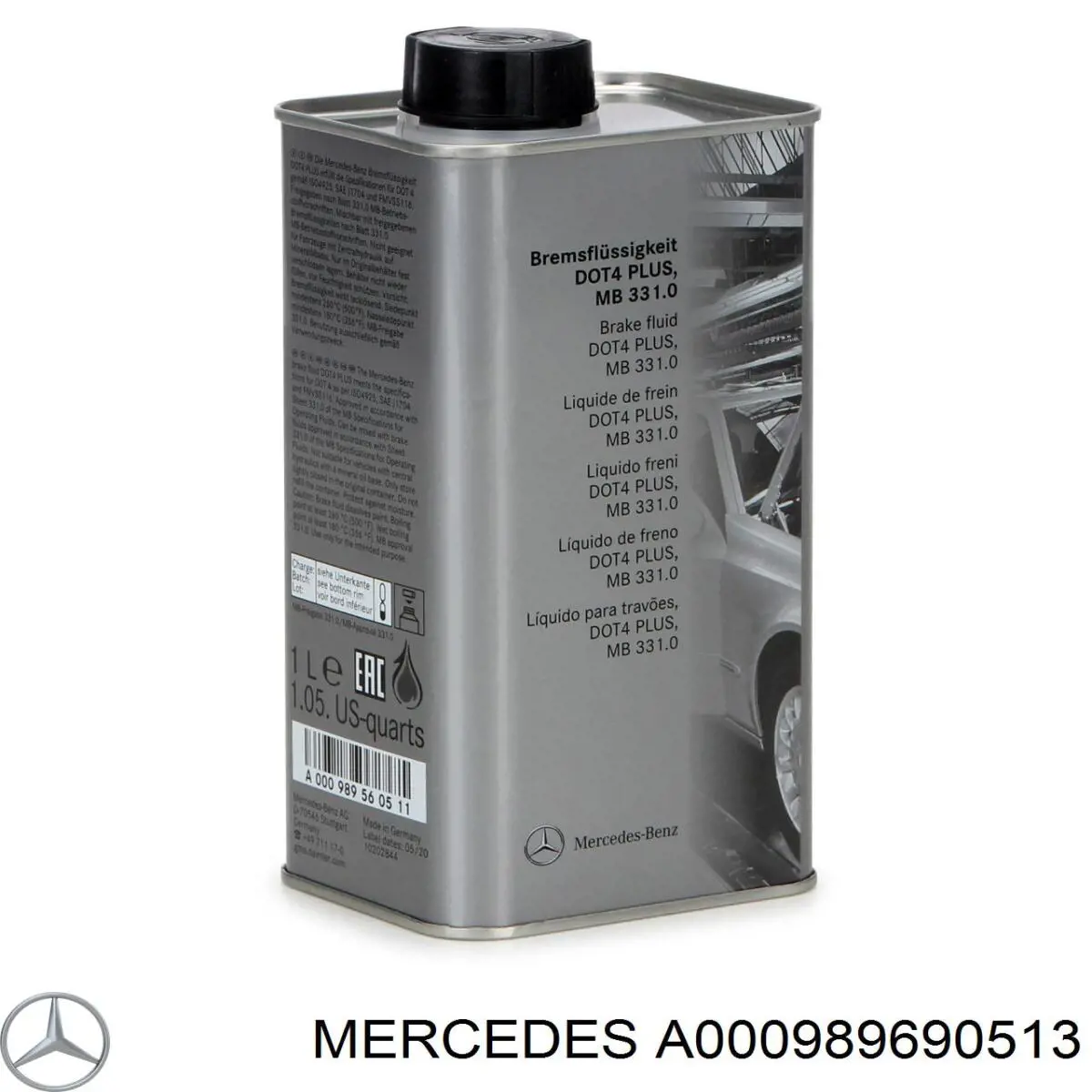 Olej przekładniowy Mercedes A000989690513 cena, od 95,91 USD