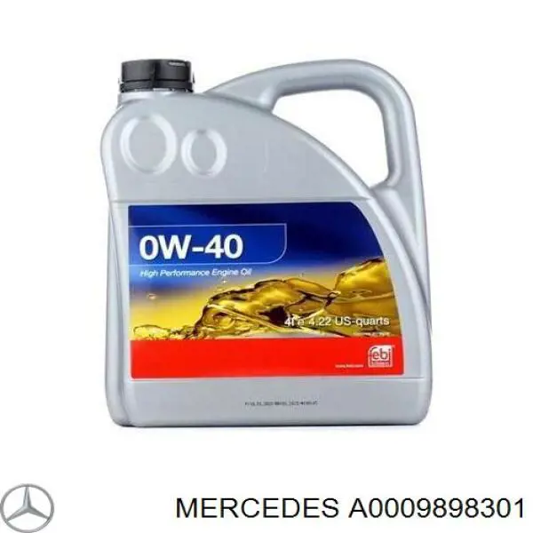 A0009898301 Mercedes Olej do silnika