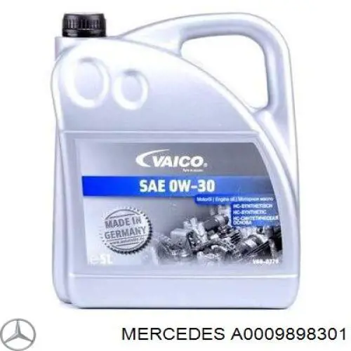Olej do silnika A0009898301 Mercedes