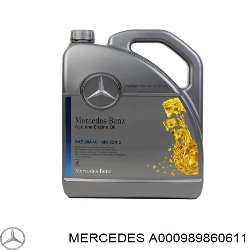 A000989860611 Mercedes Olej do silnika