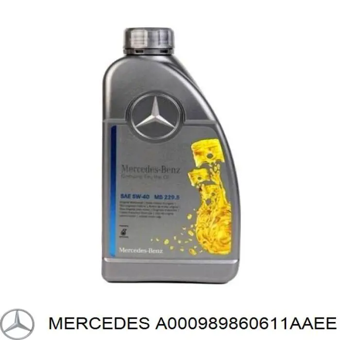 Olej do silnika 000989920211AIFD Mercedes